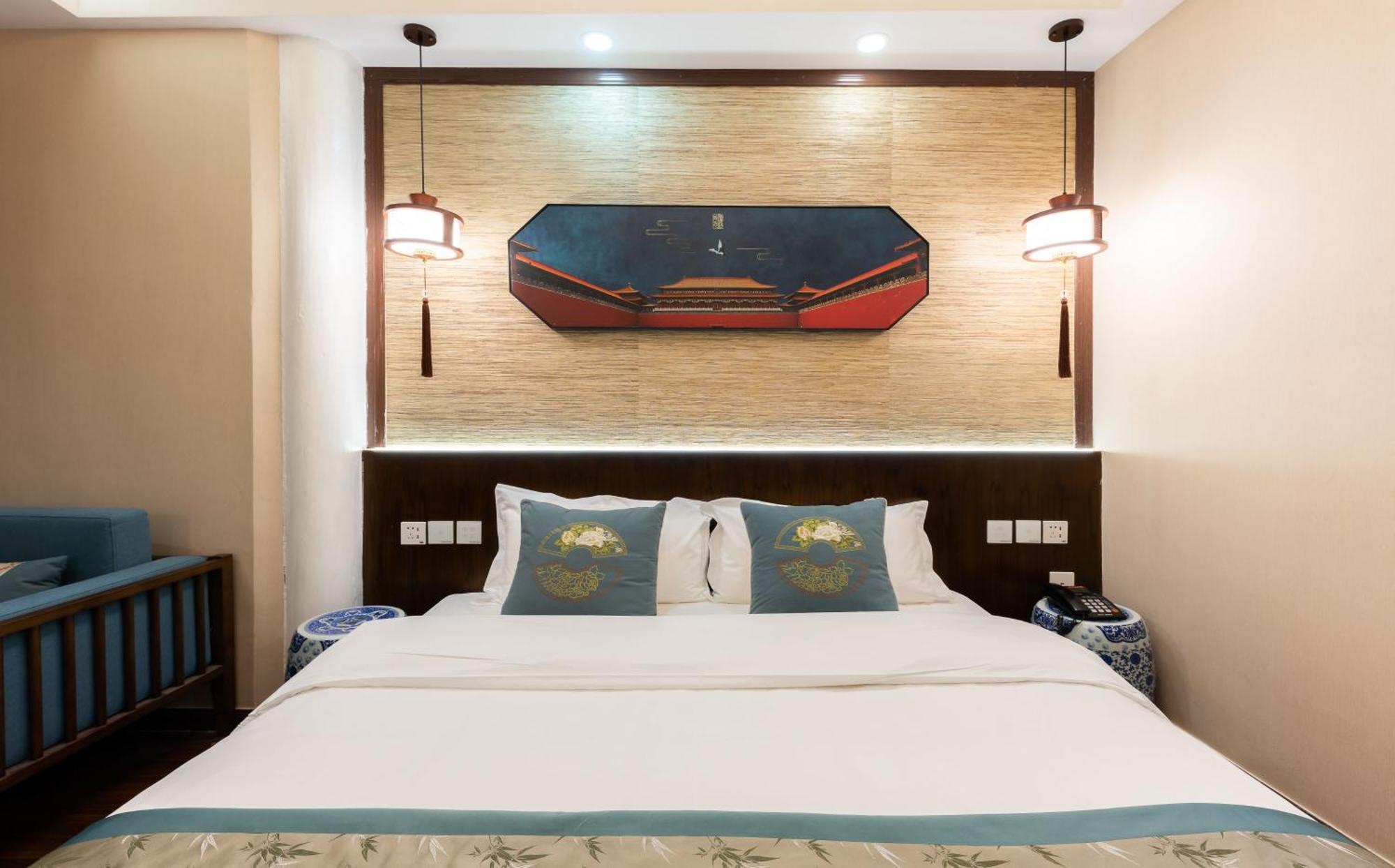 Chinese Culture Boutique Hotel-Tangfu,Traditional Chinese Theme,Heart Of Beijing,Near Forbidden City,Tiananmen Square,Hutongs,Metro Access,Free Coffee,Tea,Laundry Oda fotoğraf