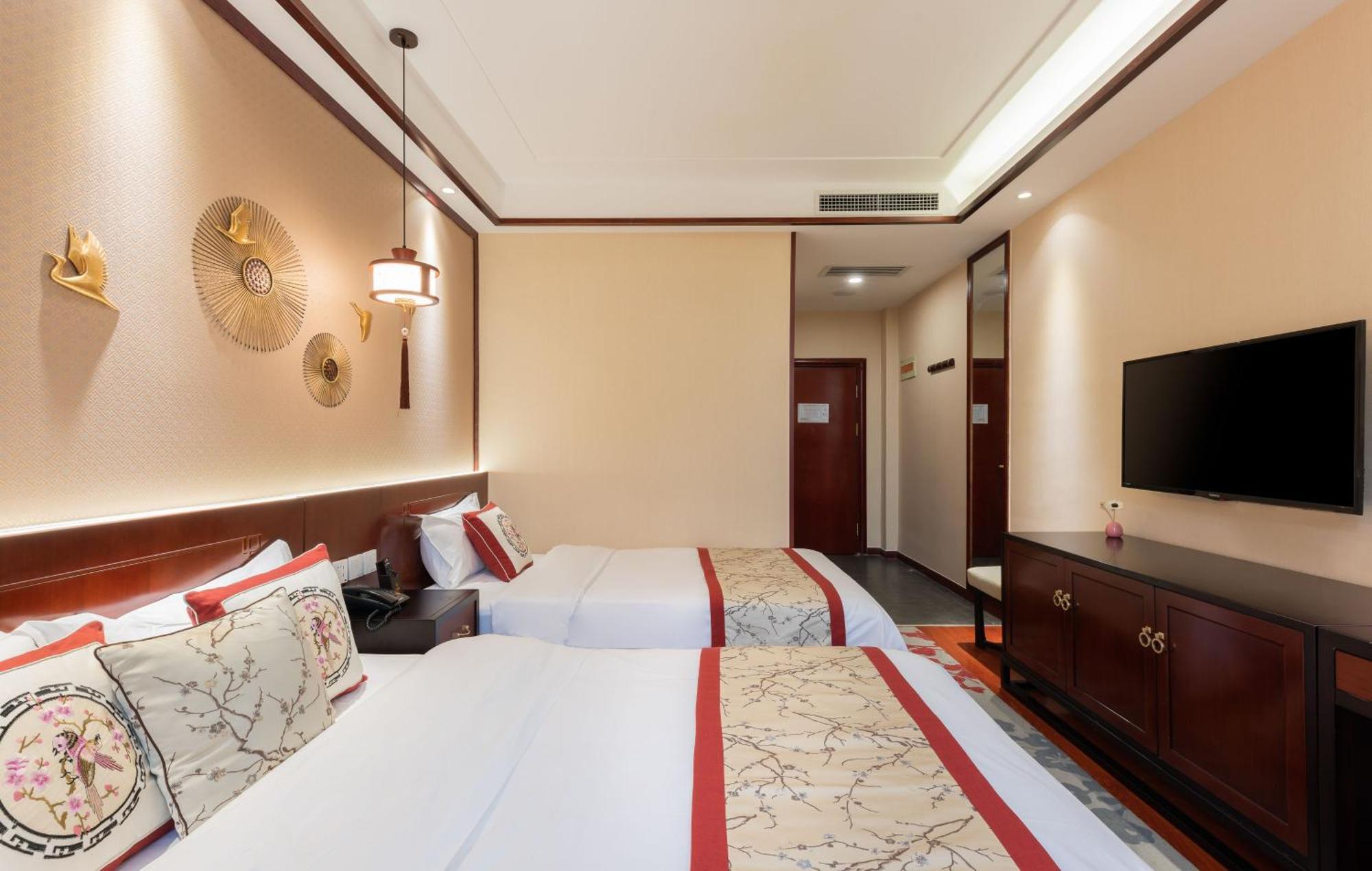 Chinese Culture Boutique Hotel-Tangfu,Traditional Chinese Theme,Heart Of Beijing,Near Forbidden City,Tiananmen Square,Hutongs,Metro Access,Free Coffee,Tea,Laundry Oda fotoğraf